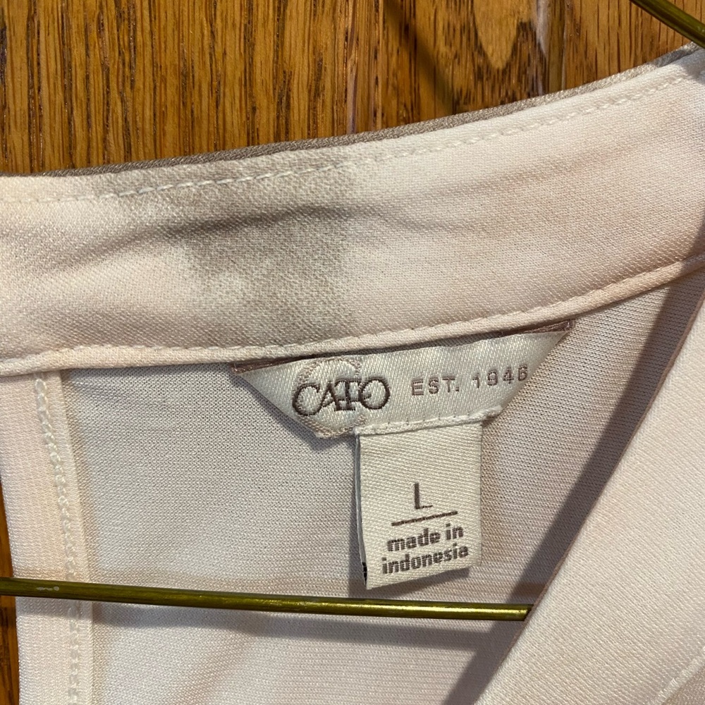 Cato Cold Shoulder Ruffle Sleeve Tunic - Picture 4 of 6